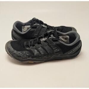 Womens Merrell Trail Glove 5 Black Barefoot Train Running Shoes J52850 Size‎ 7.5